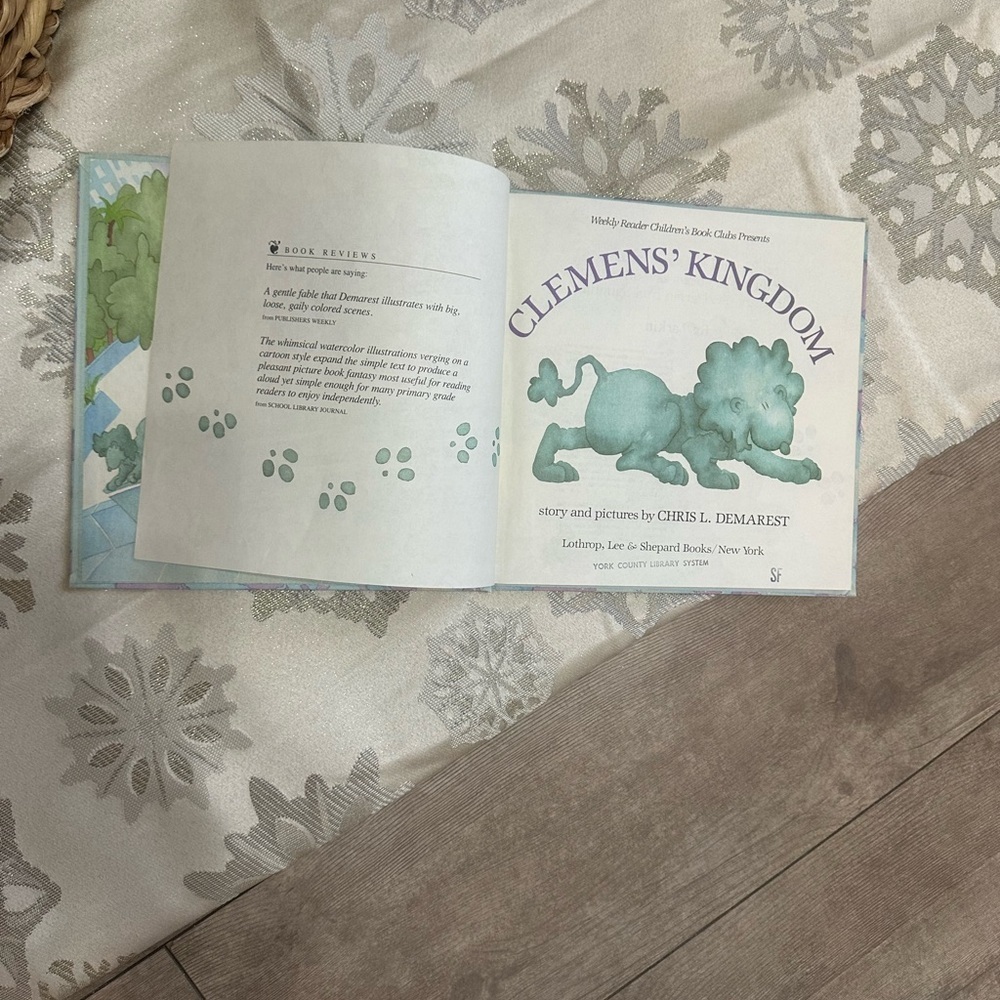 Vintage Children’s Book Clemen's Kingdom by Chris L. Demarest - Picture 12 of 15